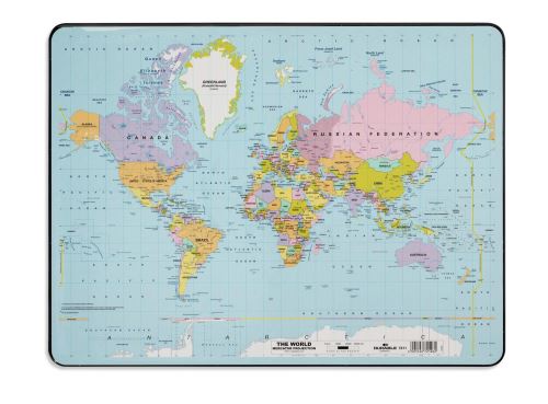 Podložka na stůl 530x400 mm s mapou světa