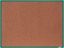 Korková tabule boardOK, zelený rám 150x120cm
