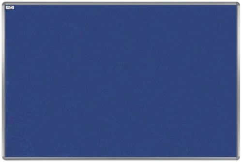 Textilní tabule EkoTAB, hliníkový rám, modrá