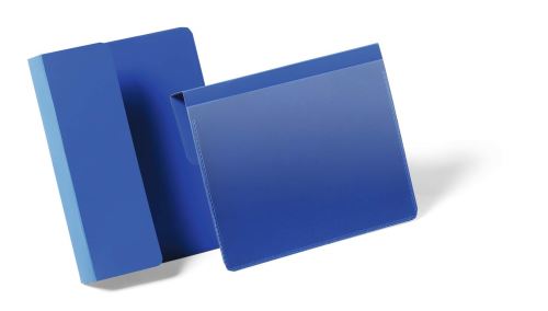 Závěsná kapsa na palety A6, formát na šířku 50ks tmavě modrá