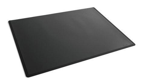 Podložka na stůl 530x400 mm s průhledným potahem PP šedá