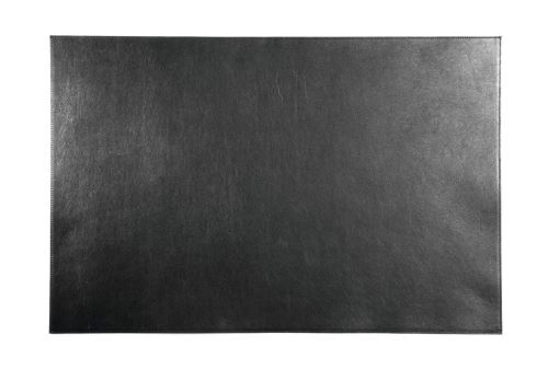 Kožená podložka na stůl 650 x 450 mm černá