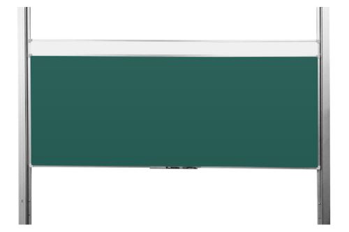 Dvě tabule Fine bílá/zelená + pylon dvojitý 290cm