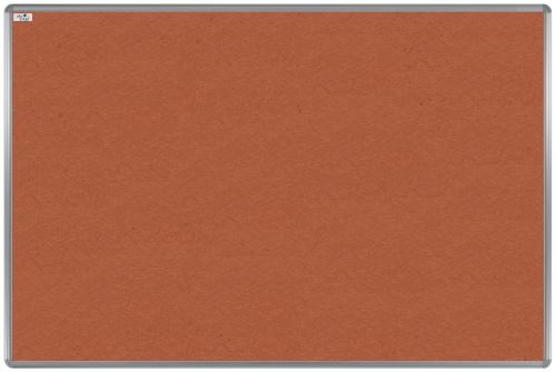 Textilní tabule EkoTAB, hliníkový rám, oranžová