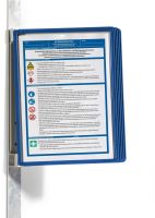 Systém zobrazovacích panelů DURABLE VARIO® MAGNETIC WALL 5 rámečků modrý