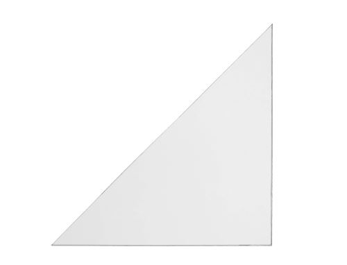 Trojúhelníková kapsa Cornerfix® 140x140 mm samolepicí, balení 100ks