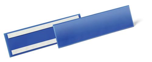 Adhezivní kapsa na dokumenty 1/3 A4 (297 x 74 mm) - vnitřní rozměry 50ks tmavě modrá
