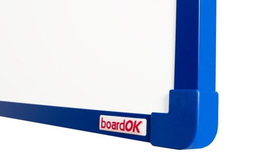 Magnetická tabule boardOK, modrý rám