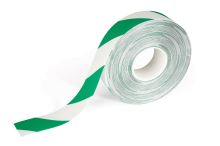 Podlahová značící páska DURALINE® 50/07 zelená/bílá