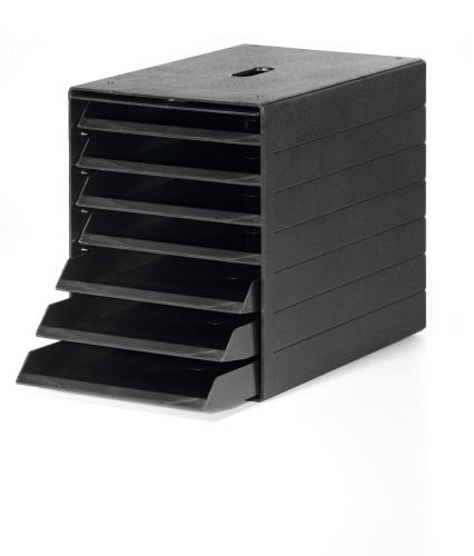 Zásuvkový box DURABLE IDEALBOX PLUS 7 šedý