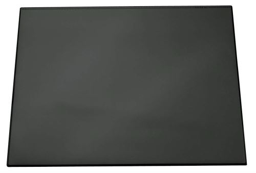 Podložka na stůl s průhlednou klopou 520 x 650 mm černá