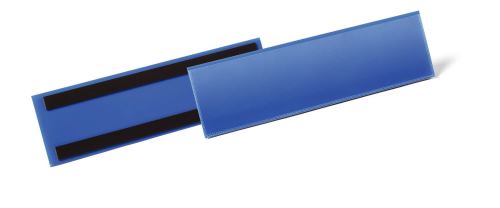 Magnetická kapsa na dokumenty 1/3 A4 (297 x 74 mm) - vnitřní rozměry 50ks tmavě modrá