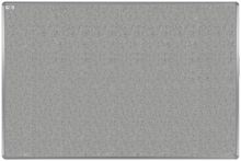 Textilní tabule EkoTAB, hliníkový rám, šedá 100x75cm