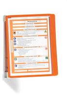 Systém zobrazovacích panelů DURABLE VARIO® WALL 5 rámečků oranžový