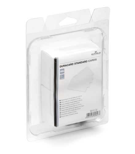 Plastové karty DURABLE DURACARD® 0,76 mm 100ks