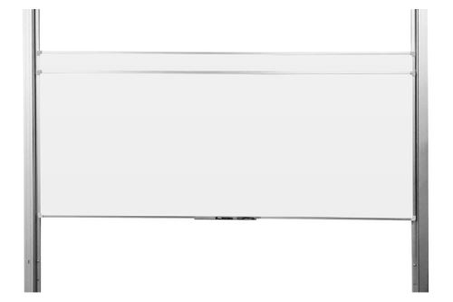 Dvě tabule Fine bílé + pylon dvojitý 290cm