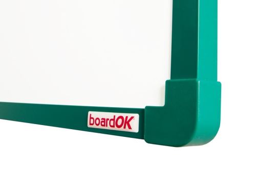 Magnetická tabule boardOK, zelený rám