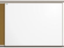 Keramická tabule EkoTAB Manažer pro lištový systém 100x120cm