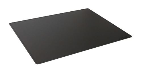 Podložka na stůl 530x400 mm s ozdobnou drážkou PP neprůhledná černá