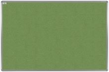 Textilní tabule EkoTAB, hliníkový rám, zelená 200x100cm