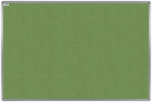 Textilní tabule EkoTAB, hliníkový rám, zelená