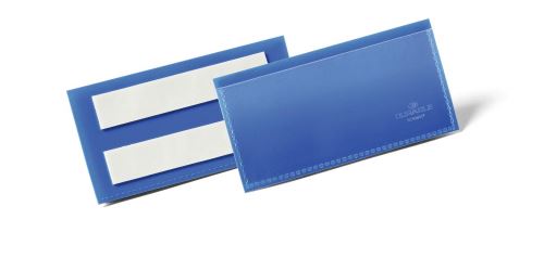 Adhezivní kapsa na dokumenty (100 x 38 mm)- vnitřní rozměry 50ks tmavě modrá