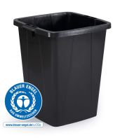Odpadkový koš DURABIN® ECO 90L čtvercový - černý