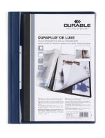 Rychlovazač DURAPLUS® DE LUXE A4+ tmavě modrý