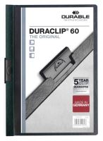 Rychlovazač DURACLIP® 60 A4, balení 25ks tmavě zelená