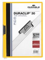Rychlovazač DURACLIP® 30 A4, balení 25ks žlutá
