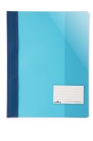 Rychlovazač DURABLE A4+ s okénkem pro štítek 90x57 mm modrý