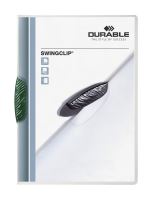 Rychlovazač SWINGCLIP® 30 A4 transparentní, zelená