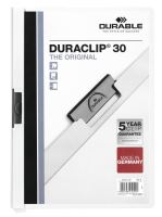 Rychlovazač DURACLIP® 30 A4, balení 25ks bílá