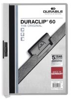 Rychlovazač DURACLIP® 60 A4, balení 25ks šedá