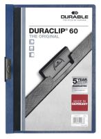 Rychlovazač DURACLIP® 60 A4, balení 25ks tmavě modrá