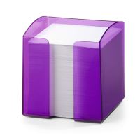 Poznámkový box TREND transparentní lila