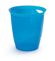 Odpadkový koš DURABLE TREND 16L kulatý transparentní modrý