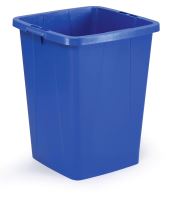 Odpadkový koš DURABIN® 90L čtvercový modrý